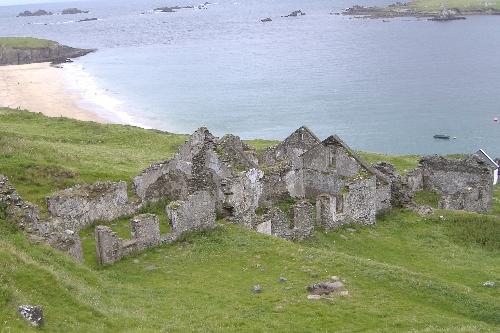 The Blasket Islands - This is An Blascaid Mor, the largest of the Blasket Islands, just off the coast of Dingle in Co. Kerry, Ireland