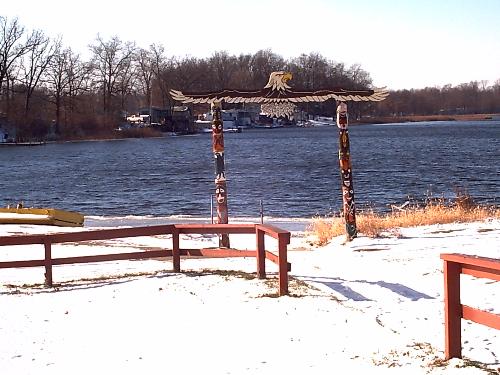 Camp photo - this is the gate walkway enterance into a camp i was at. 