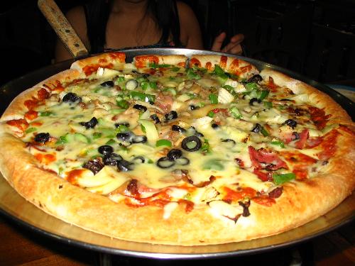 pizza - while in Quezon City