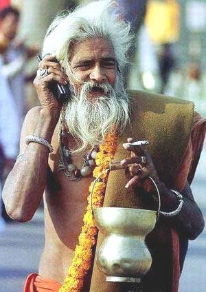 Desi Baba - This is one of the neumerous Babas in India. They lead their life totally dedicated to God.