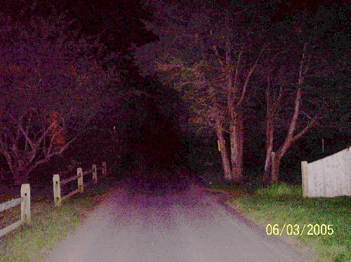 A nite vision - I took this pic in 2005.I think its kinda funky i love it..