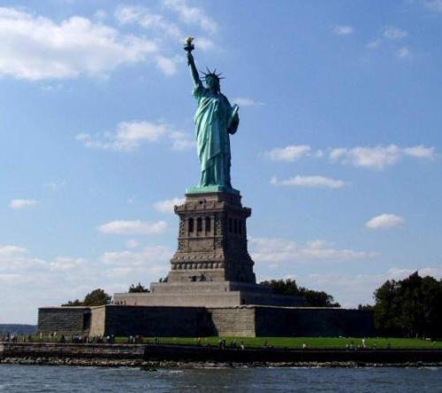 Liberty statue - One of the seven wonders of the world.