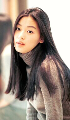 jeon ji hyun - a korean actress and a model--she plays the role of 'MY SASSY GIRL'  the movie..