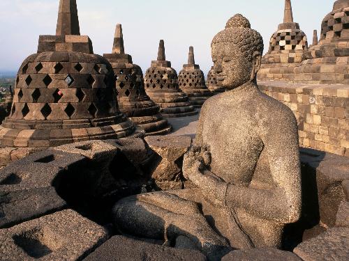 Borobudur, Java, Indonesia - Borobudur, Java, Indonesia