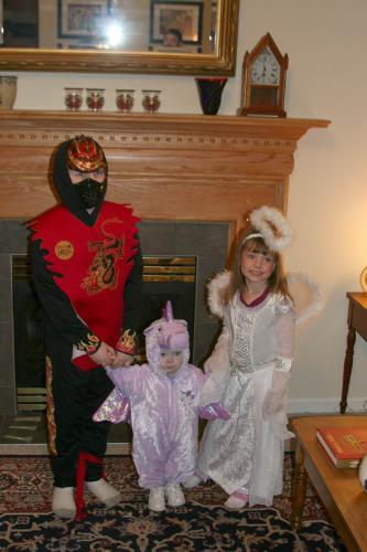 my babies - this is my kids on halloween