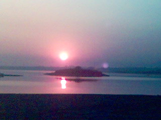 Sunset - Beautiful sunset at Rawal Dam, Islamabad Pakistan