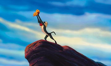 the lion king - Simba is born