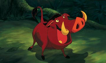the lion king - Pumbaa