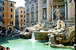 trevi Fountain - If you throw a coin in this fountain you will be luck.....
