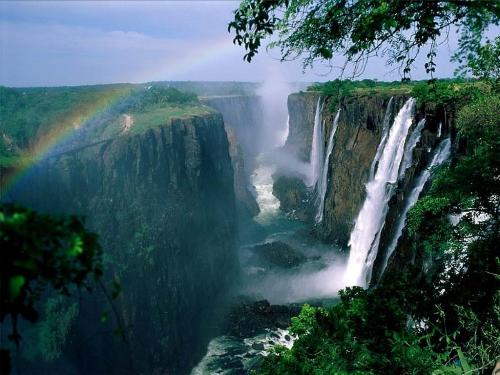 Victoria, waterfall - waterfall
