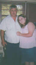 My dad and Me! - This a pic of me with my dad before my senior graduation at my house.