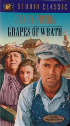 The Grapes of Wrath - The movie based on Steinbeck's book The Grapes of Wrath - The movie based on Steinbeck's book