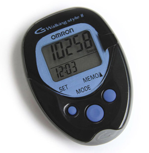 Omron pedometer - omron, pedometer