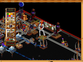 Afterlife - Afterlife http://www.gamespot.com/pc/strategy/afterlife/index.html Afterlife represents one of the most unusual videogame concepts to ever make it to store shelves. As a semi-omnipotent being (I know that's a bit of an oxymoron, but this game's full of things like that), you are responsible for laying out a functional heaven and hell to reward or punish the denizens of a strange planet. To do so, you must keep an eye on the most common sins and virtues of your people (who look a lot like the monsters from Critters), the balance of temporary to permanent souls in each of your buildings, and more mundane tasks like the building of roads and training facilities. For each soul you process you are rewarded with pennies from heaven, which may in turn be used to purchase more edifices and services.