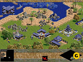 Age of Empires - Age of Empires http://www.gamespot.com/pc/strategy/ageofempires/index.html But an uneasy feeling builds as you get deeper into it, a sense that all is not quite right. This is not quite the game you hoped for. Even worse, it has some definite problems. The pitfall when you review a game as anticipated and debated as this one is to make sure you criticize it for what it is, not for what you wish it was. I wish that Age of Empires was what it claimed to be - Civilization with a Warcraft twist. Instead, it is Warcraft with a hint of Civilization. That's all well and good, but it places it firmly in the action-oriented real-time combat camp, rather than in the high-minded empire-building of Civilization. The result is Warcraft in togas, with slightly more depth but a familiar feel.