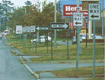 One way... - Too much Traffic control...
