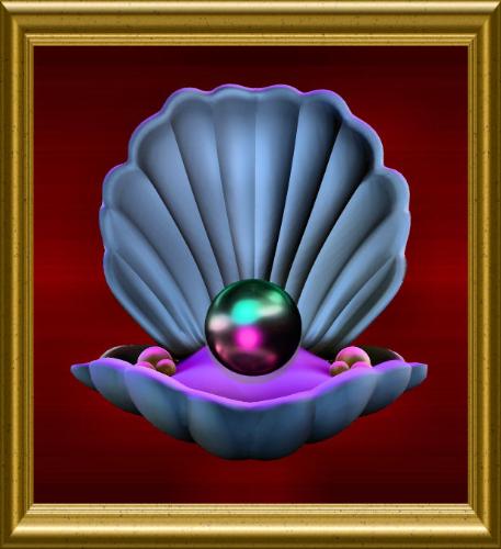 A cold, hard shell bears a pearl of wisdome for yo - One of my 'pearl in shell' series.