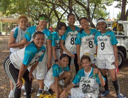 MOB - my flag football team in the Philippines.