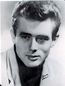 James Dean, an actor - Legendary American Actor, teen idol, died tragically in a car crash.  Choice Vintage Signature, 'James Dean', on a 4 in. by 1.5 in., trimmed slip, no place or date, but circa early 1950s.  www.ehistorybuff.com/deansig.html