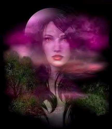 face in the dark - mysterious emotions behid the lovely face in the bleeding darkness
