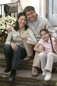 parents - parents and his daughter.