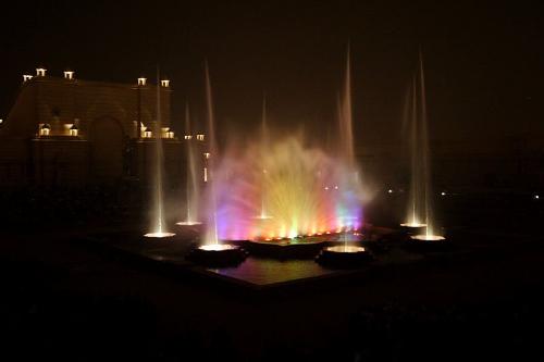musical fountain - its is musical fountain at the shrine which mwsmerise wit ihts beauty