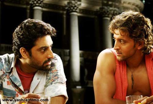 celebrity - hrithik roshan and abisekh bachan