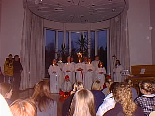 celebrations - People. 
Attend services and other events that celebrate the day, 

