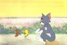 tom and jerry - in this picture jerry wants to save the bird from the tom