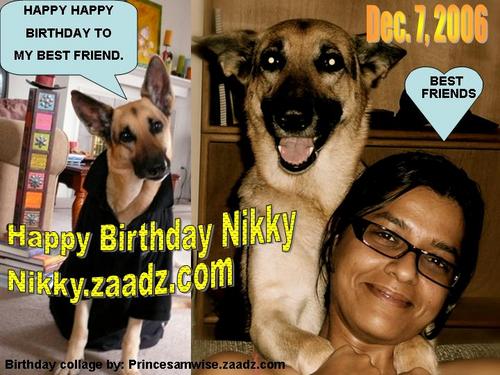 Happy Birthday Nikky  - Happy Birthday to Nikky on Dec. 7Nikky is at Nikki.zaadz.com
