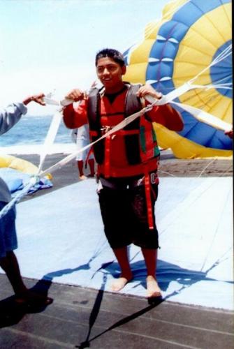 parasailing - Parasailing in Thailand...Just an Awesome Experience..