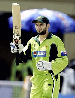 boom boom afridi - shahid afridi is the hero of pakistani cricket team.he make a record of scoring most sixes in the one day format of game.