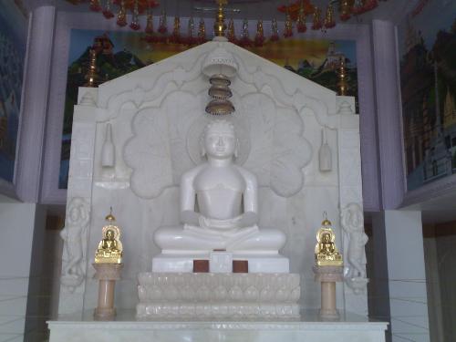 jainism 'a science'based religoin - This picture is taken from a jain temple at chhindwara madhya pradesh.'JAIN'is a religion that is very simple and has very simple laws.jainism provide many simple rules that is most important for every person.if anyone follows the rules of jainism then he or she lives a simple life with clean mind.if u want to know more about jainism then come and discuss with me.you are most welcome for discussion.