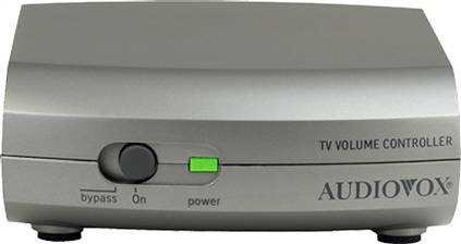 The answer for blaring TV commercials? - This little box (3.1 by 4 by 1.2 inches) is an automatic volume control for making loud TV commercials a little easier to take.