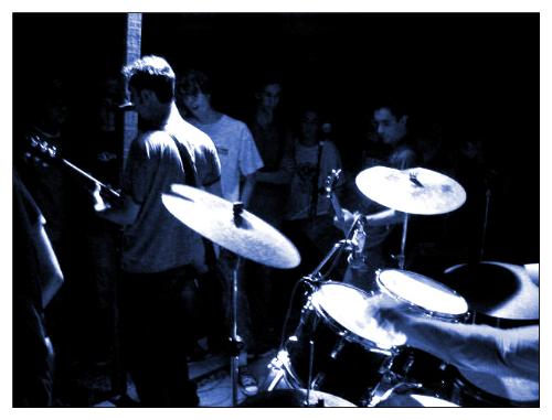 Blues band. - Yeah, baby that's blues.