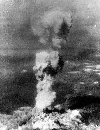 atom bomb - atom bomb is the massive destructive bomb that using through the second world war by america on the japan. now in the presend time the atom bomb is 100 and 1000  times more destructive than the bomb used in the second world war.this bomb is 100 times more powerful than the volcano..............  