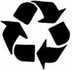 Recycle! - The recycling symbol that you can find on the backs of most products we buy to let us know that the item can be recycled and ultimately make our ebvironment a better place.