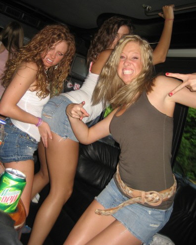 Me and my friend Abby dancin' on the limo bus. - This was the most fun i have had my whole life. We were on the way to a concert in a party bus and all of us girls just started dancin our bootays off....crazy fun!