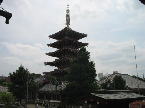 Five store pagoda, Asakusa, Tokyo - Picture of five store pagoda, Asakusa, Tokyo