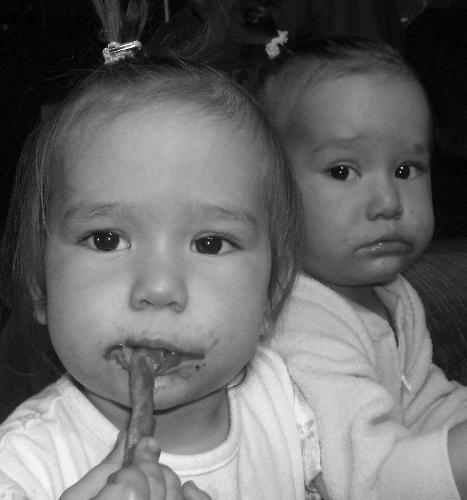Eating - Leah and Ana