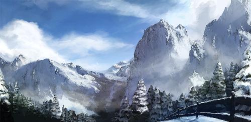 mountan - heven
