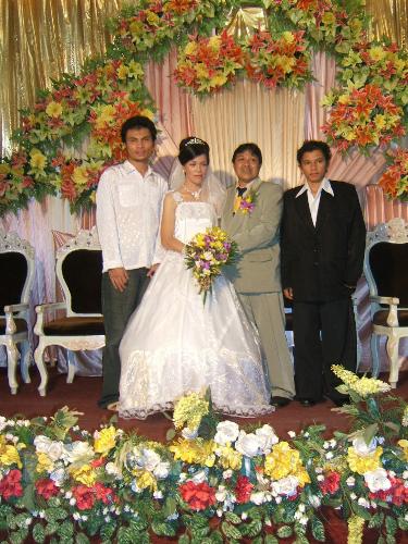 Grace's Wedding - My Friend named Grace, finally got married. She was 37 when she married to a guy. For me they were really matches. They were suit and  fit to one another. Besides, they love one another.   4 days after her wedding, she came back again to work. i looked at her with a questionful face. I asked her, 'Gee, What  happened to you? What your honeymoon was? where was it?' I stared at her that time but quiet. She answered 'we have commitment before marriage that we'll still in our position as i was maided.   I told her that it was cruel, but she explained me her new husband understood her role in the orphange. What a wonderful story of marriage she had.