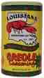 can of Louisiana Creole Seasoning - spices add to our lives and enliven bland food or kick up the taste sensations a notch.  beware sometimes the spices can crete havok in the stomach