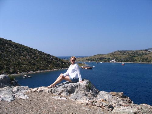 The bay at Gumusluk, Turkey - This is a lovely tranquil bay in Turkey