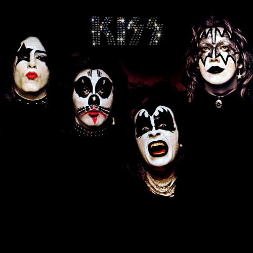 Kiss (1974) - Cover of the album 'Kiss', released in 1974.
