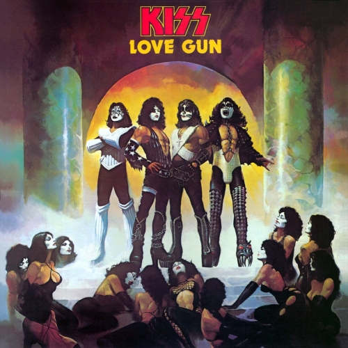 Love Gun (1977) - Cover of the album 'Lovee Gun', released in 1977.