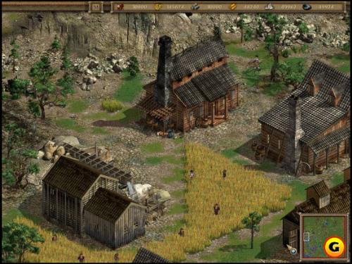 American Conquest - American Conquest http://www.gamespot.com/pc/strategy/americanconquest/index.html You may be familiar with the Cossacks games from developer GSC Gameworld--they're real-time strategy games reminiscent of the Age of Empires series but set in 17th- and 18th-century Europe, featuring large battles with thousands of individual soldiers. Take a glance at American Conquest, and you may think that it's just the same as Cossacks, since it uses a similar game engine. Yet though American Conquest does emphasize large-scale strategic combat and formations like Cossacks does, the new game takes place in the New World, and it also features numerous gameplay improvements and general enhancements that make the game much more enjoyable to play than Cossacks. It's also a great real-time strategy game in its own right.