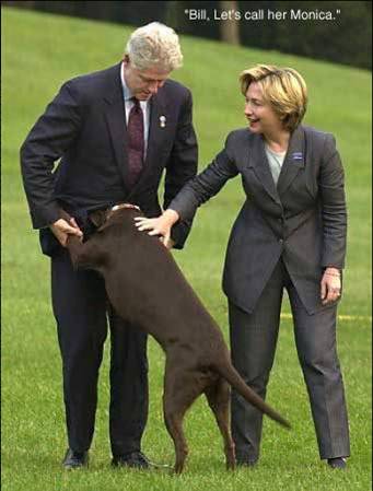 Clinton - Emabarashing moment...lol