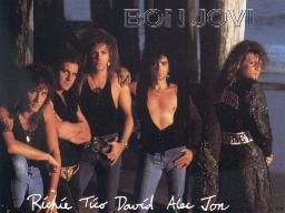 Bon Jovi - Bon Jovi at the beginning Poster