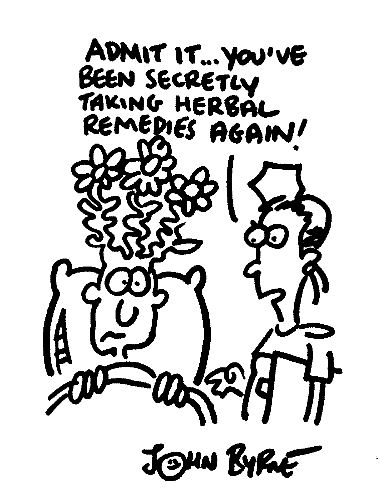 herbal humour - Image credit:
http://www.pharma.unibas.ch herbal humour - Image credit:
http://www.pharma.unibas.ch